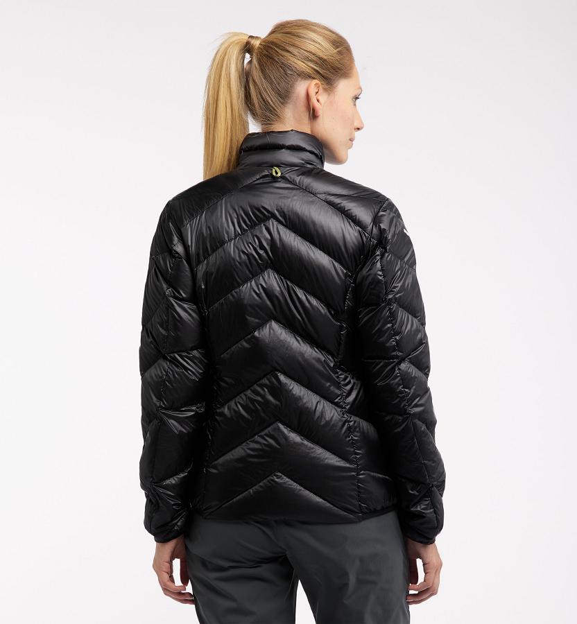 Haglöfs Womens L.I.M Essens Down Jacket Black New Zealand 80541TUCG